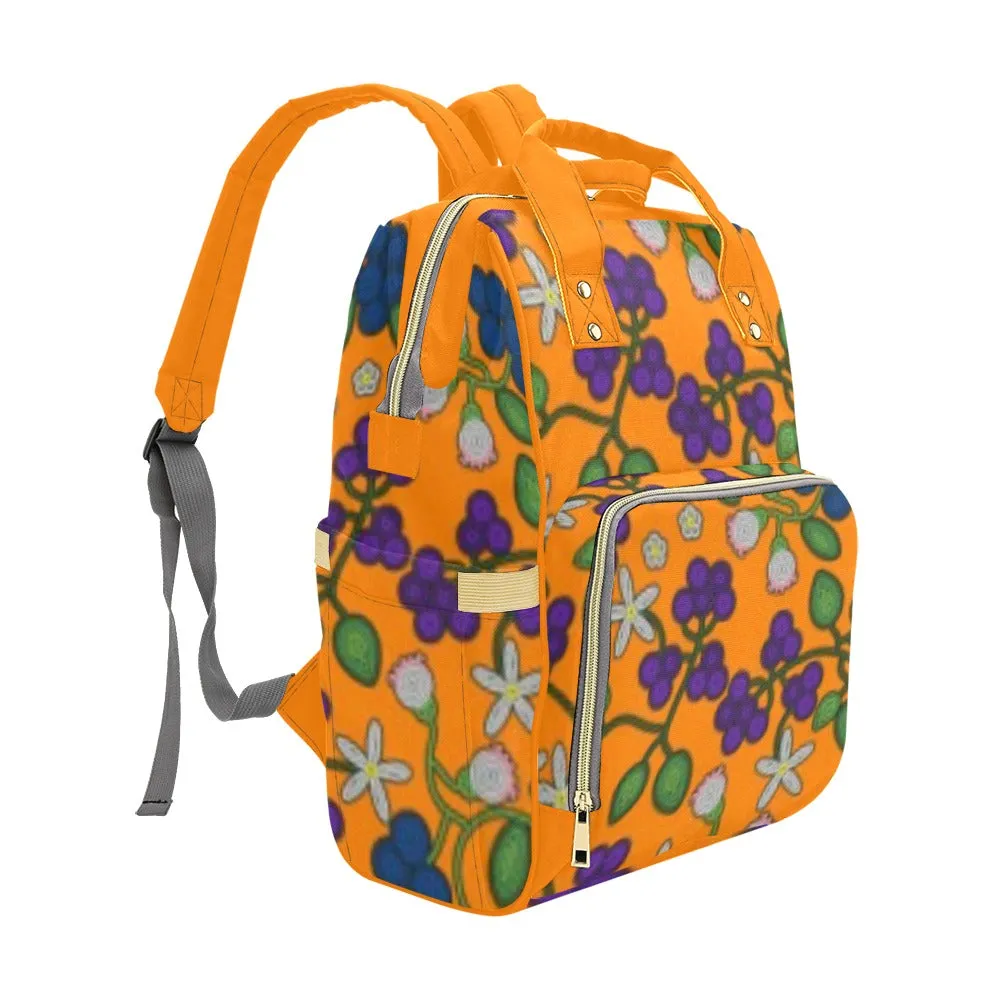 Grandmothers Stories Carrot Multi-Function Diaper Backpack/Diaper Bag