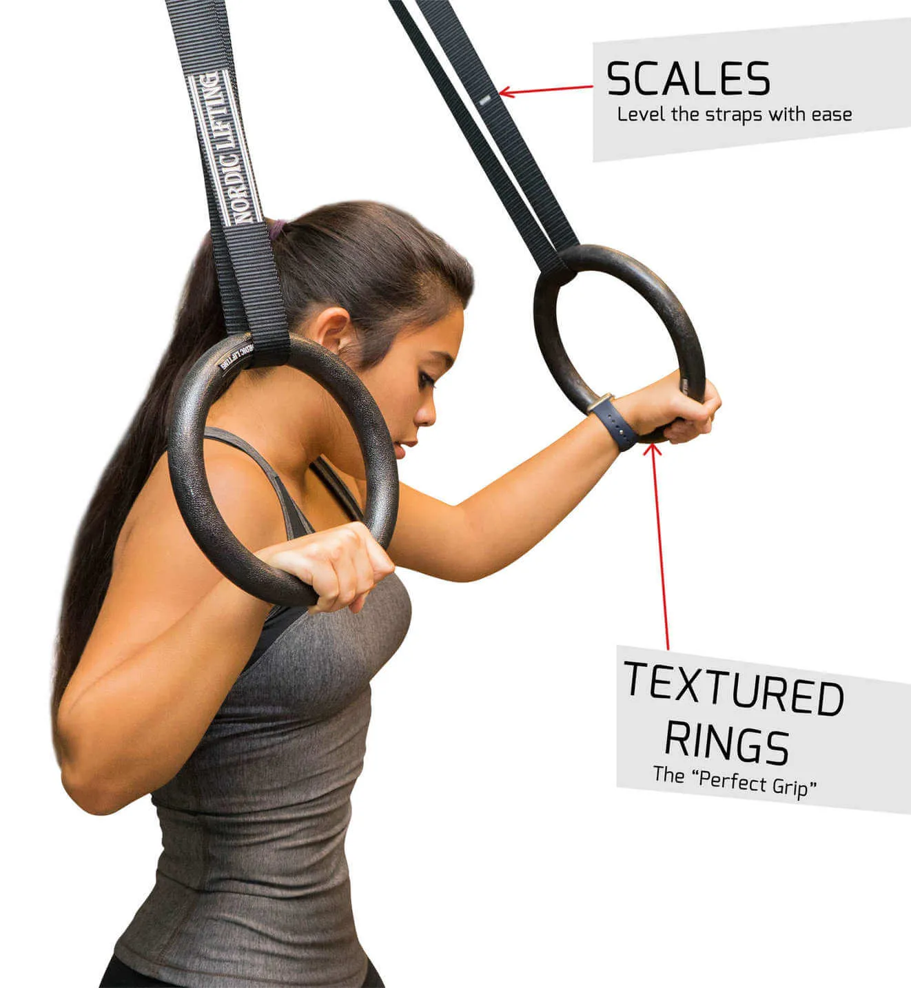 Gymnastic Rings Set