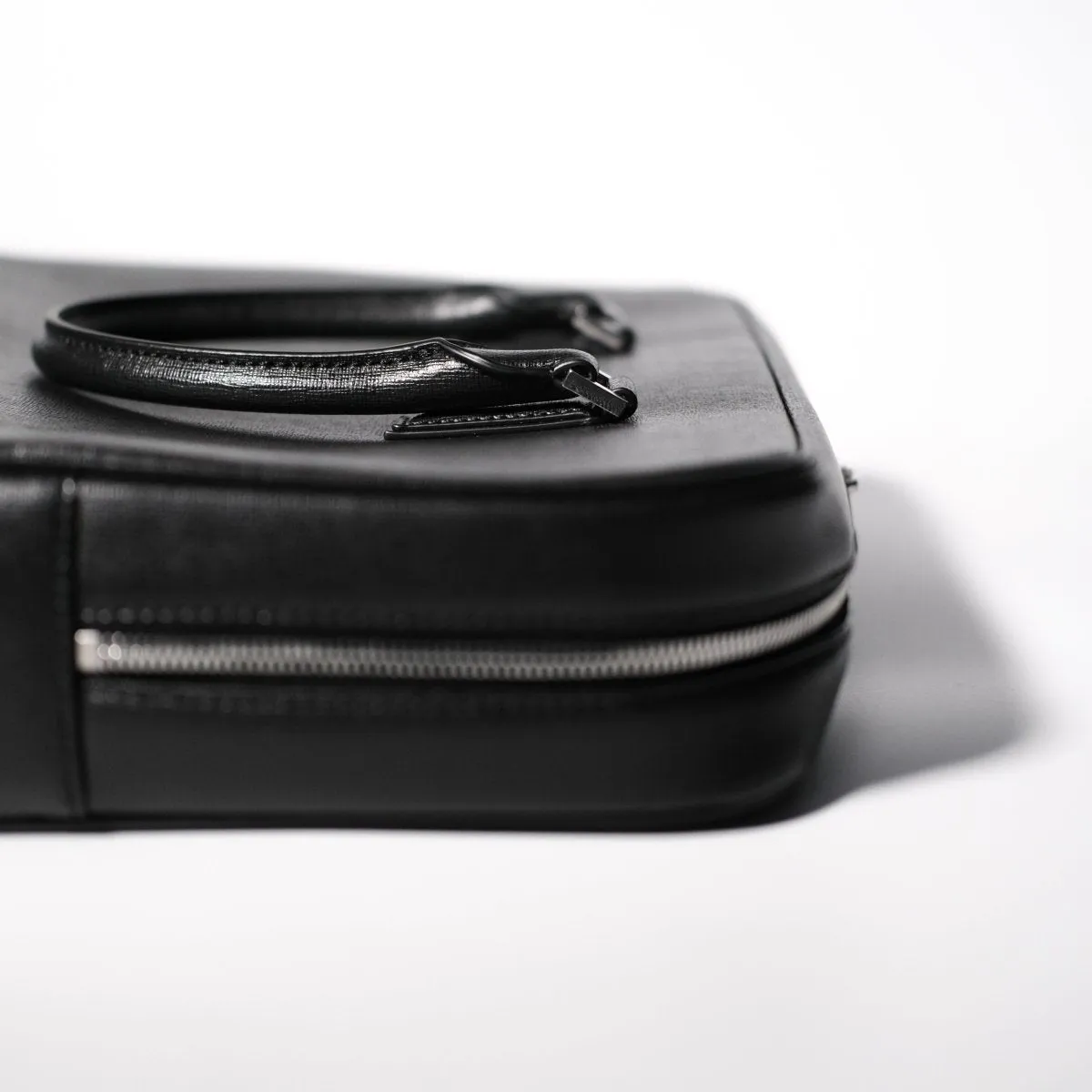 Italian Saffiano Leather Briefcase