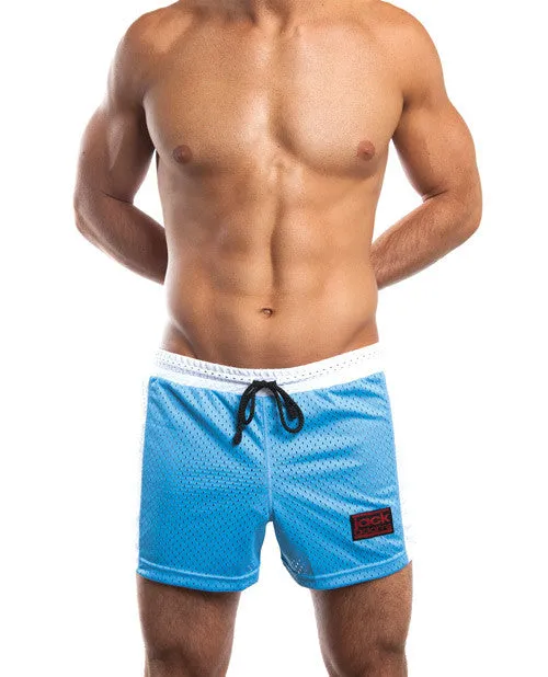 Jack Adams Air Mesh Gym Short Sky Blue-white Xl