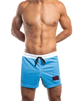 Jack Adams Air Mesh Gym Short Sky Blue-white Xl