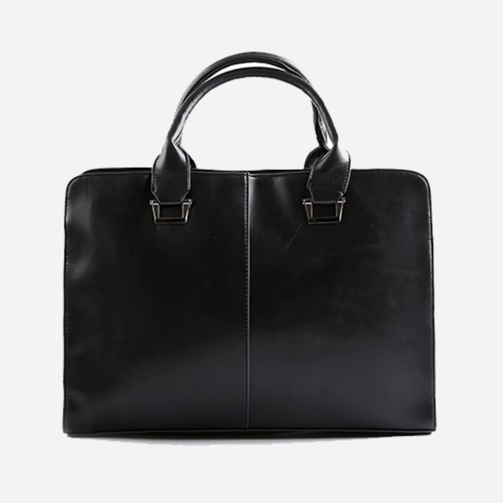 Jacques Leather business Handbag