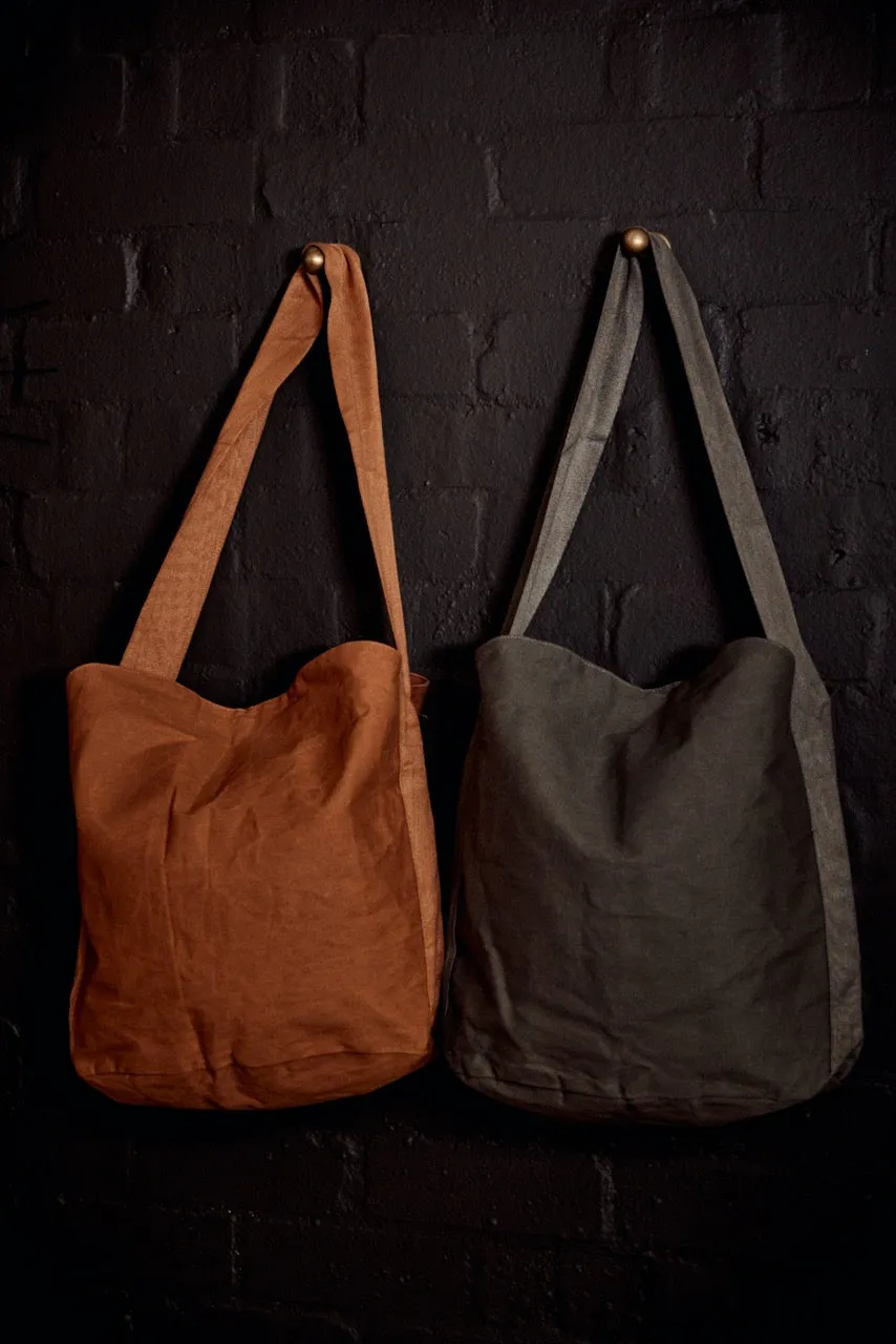 Journey Canvas Tote Bag | Terracotta