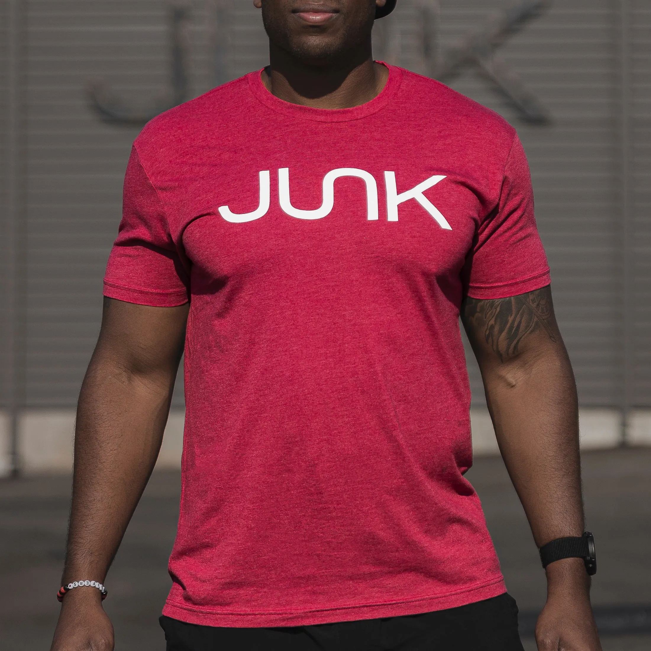 JUNK 60/40 Charcoal Tee