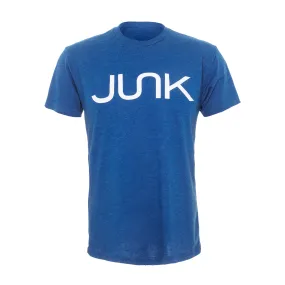 JUNK 60/40 Heather Cool Blue Tee