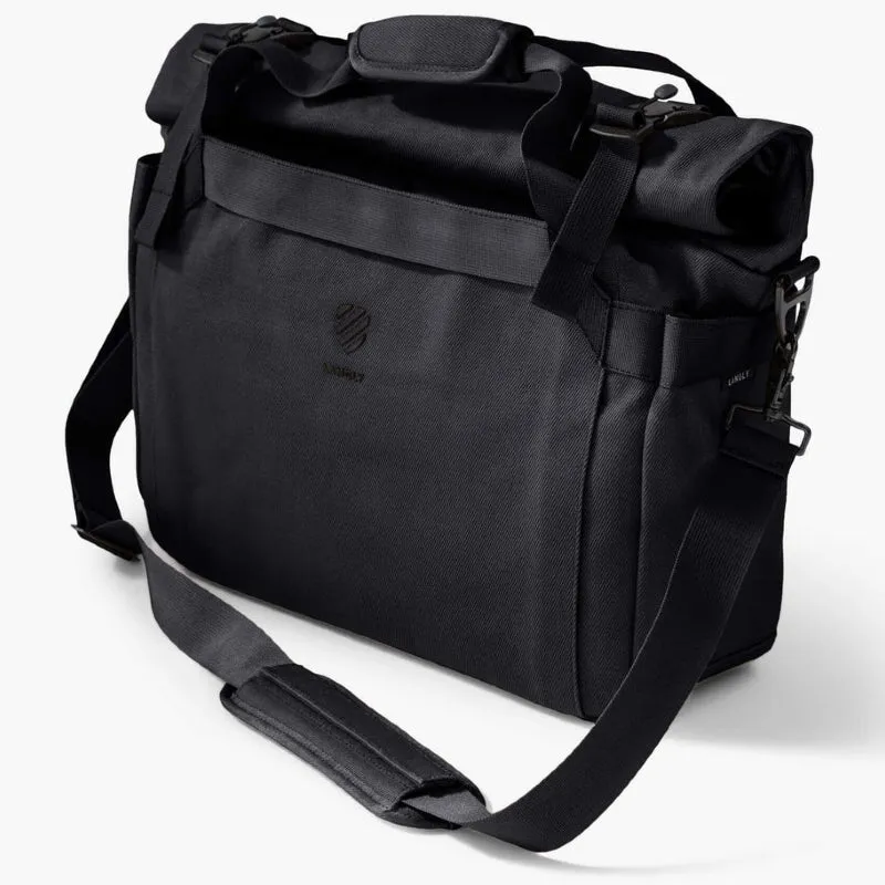 Langly Weekender Flight Bag With Camera Cube - Black