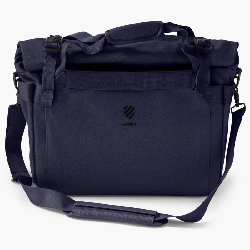 Langly Weekender Flight Bag With Camera Cube - Navy