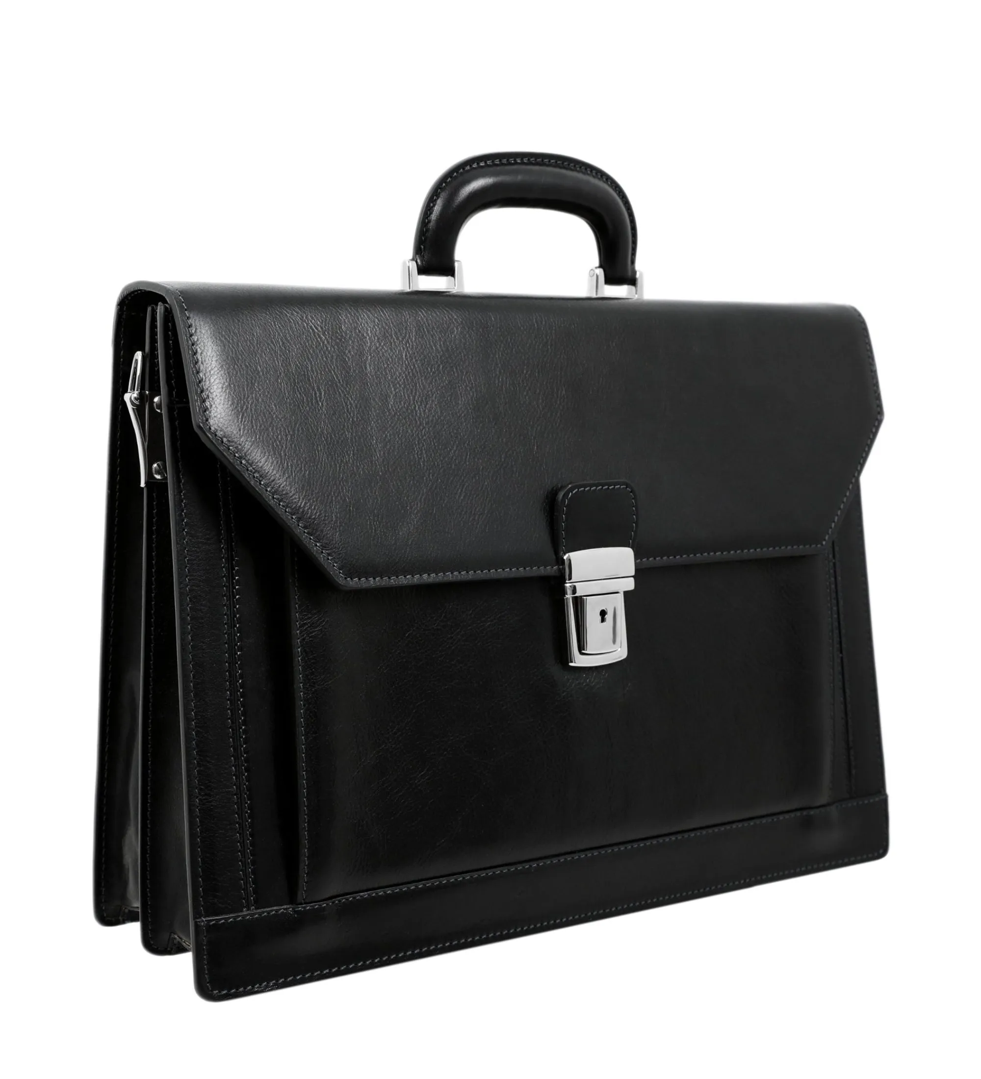 Large Leather Briefcase - Invisible Man