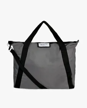 Large Nylon Crossbody Shopper Bag