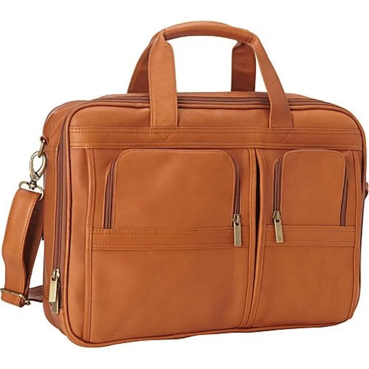 Le Donne Leather Executive Laptop Briefcase