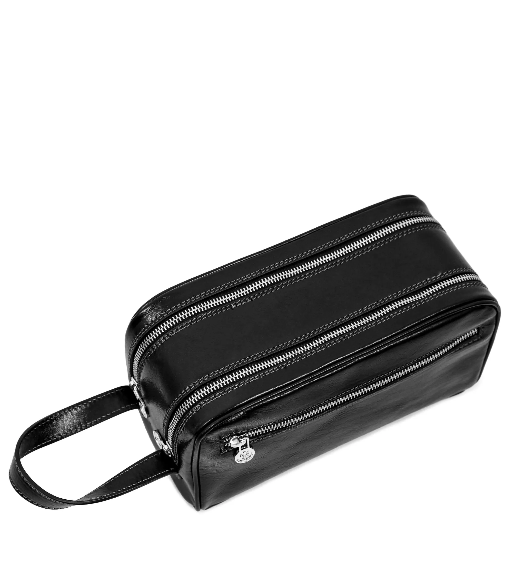 Leather Cosmetic Bag Dopp Kit - All the Kings Men