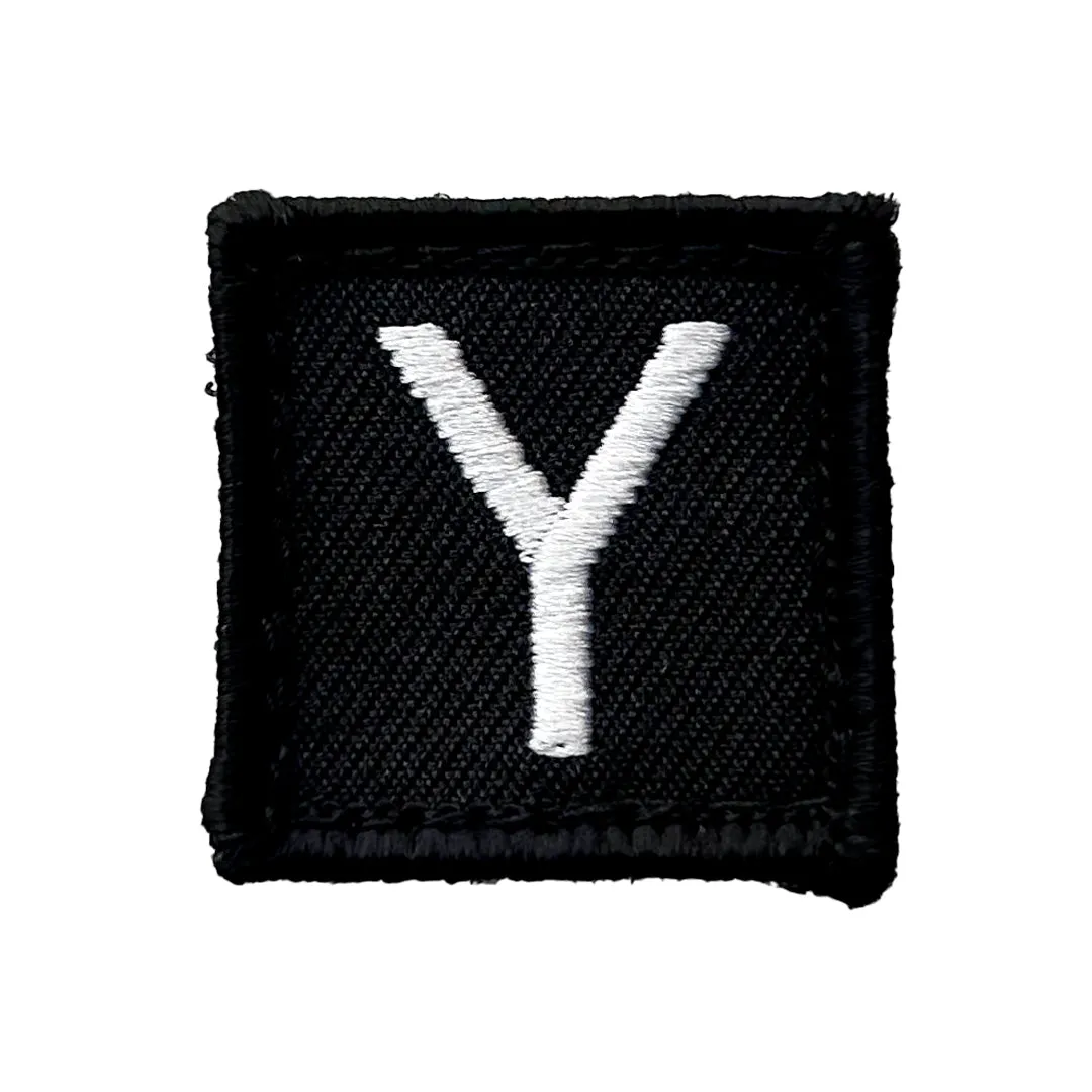 Letters Velcro Patch