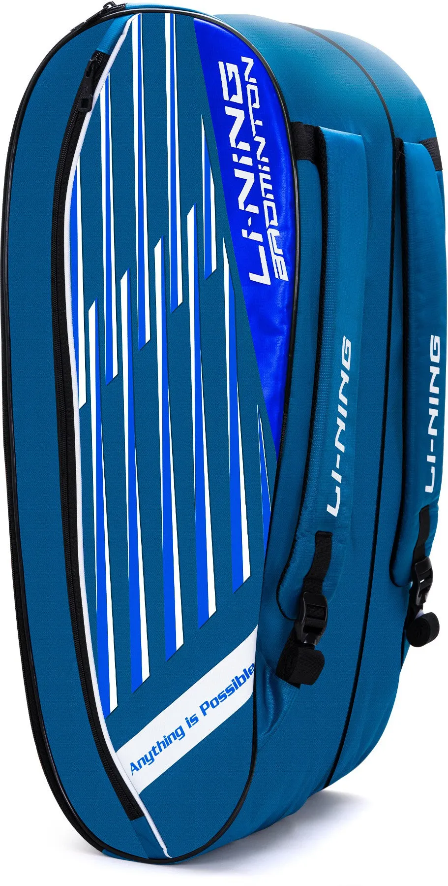 Li-Ning Flash Badminton Kit Bag Kit Bag (Blue) (Size - Standard/50 L)