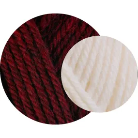 Little Treeline Kit, Size 2 (Sour Cherry 33145 and Cream 3301)