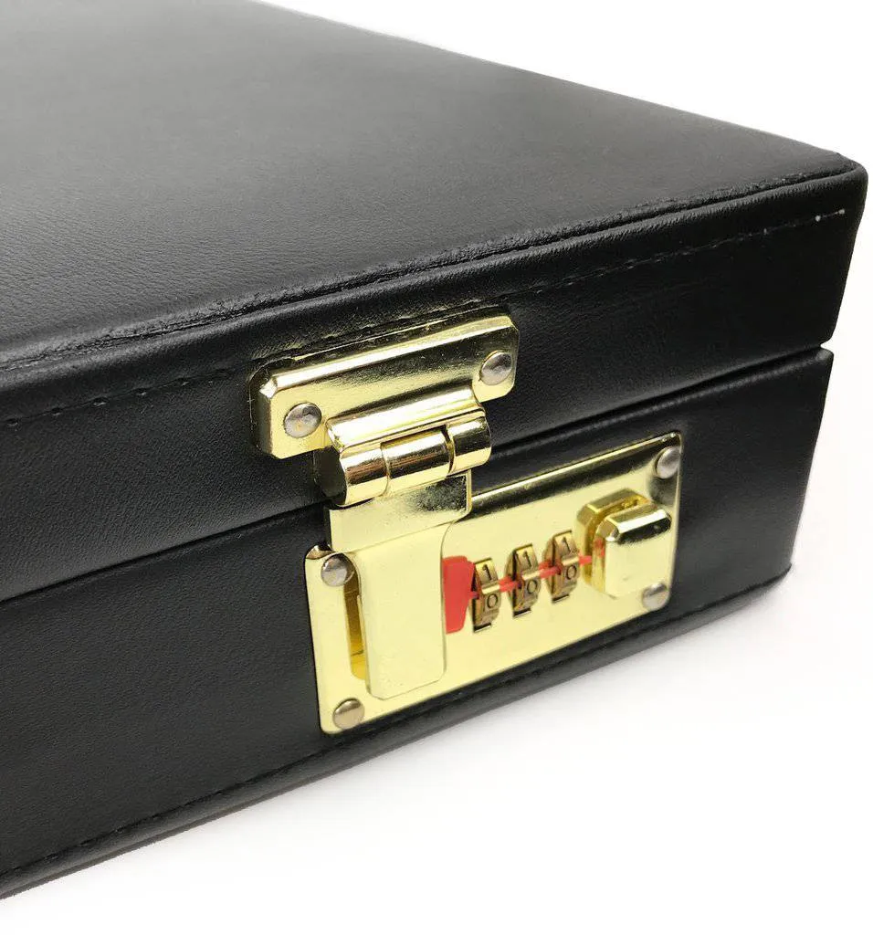 Masonic Apron Case - Black Provincial Hard Briefcase