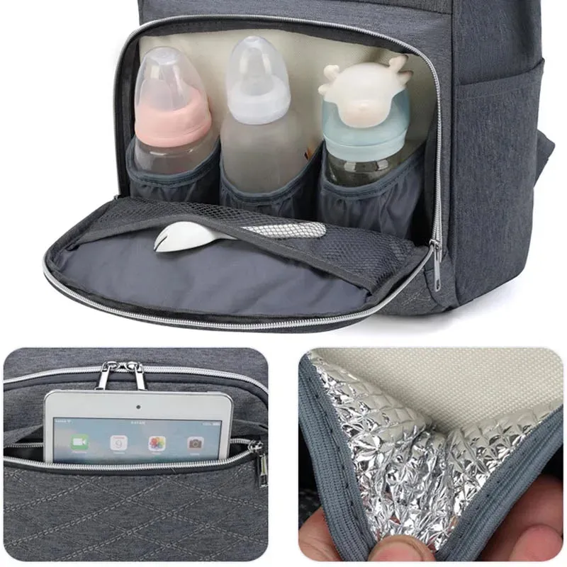 Maternity Bag For Baby Mummy Waterproof Lightweight Large Capacity USB