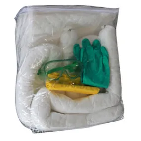 MeltBlown Technologies 8 7/10 gal MBT Clear Plastic Spill Kit