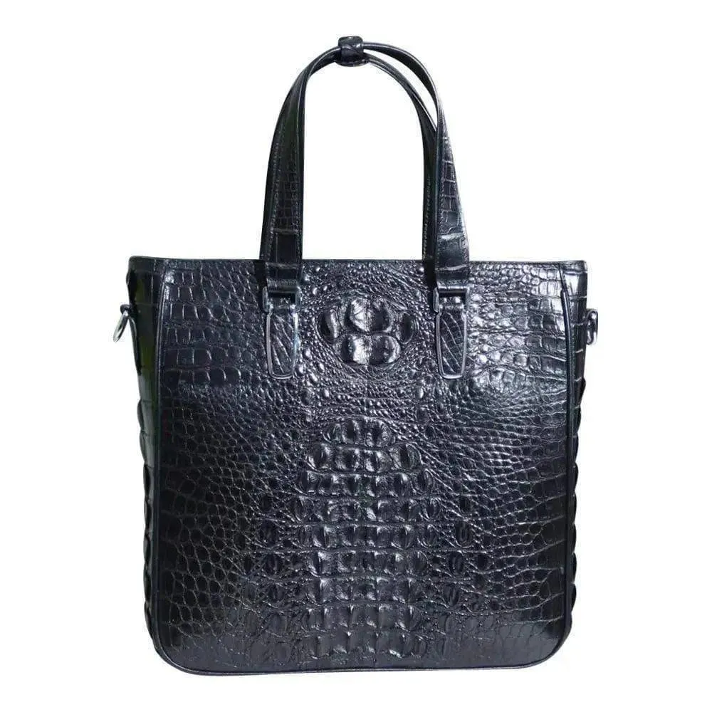 Mens Crocodile  Briefcase, Crocodile Leather Business Bag  |  Rossieviren