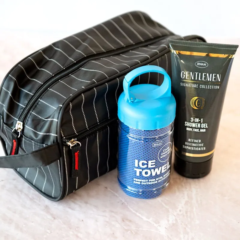 Mens Shower Bag Gift Set