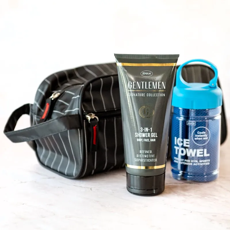 Mens Shower Bag Gift Set