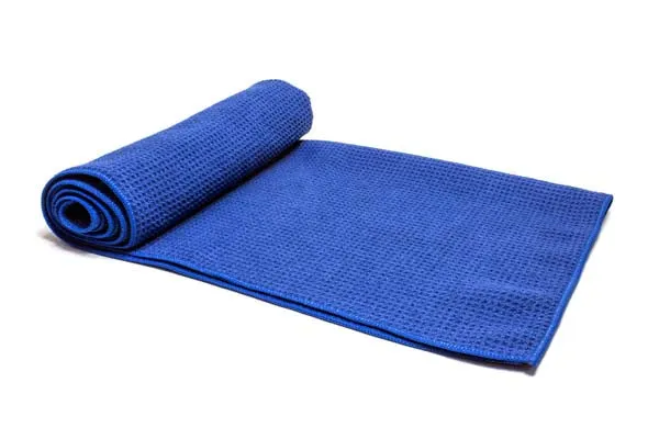 Microfiber Waffle-Weave, Sports, Gym, Camping Towel (400 gsm, 21 in. x 40 in.)