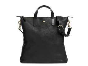 Mismo Shopper Leather - Black / Black