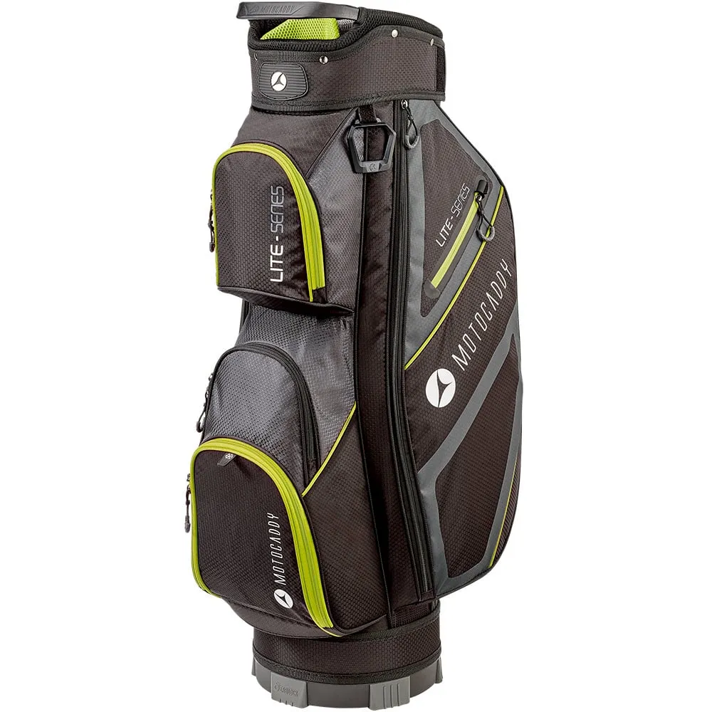 Motocaddy Lite Series Cart Bag - Black/Lime