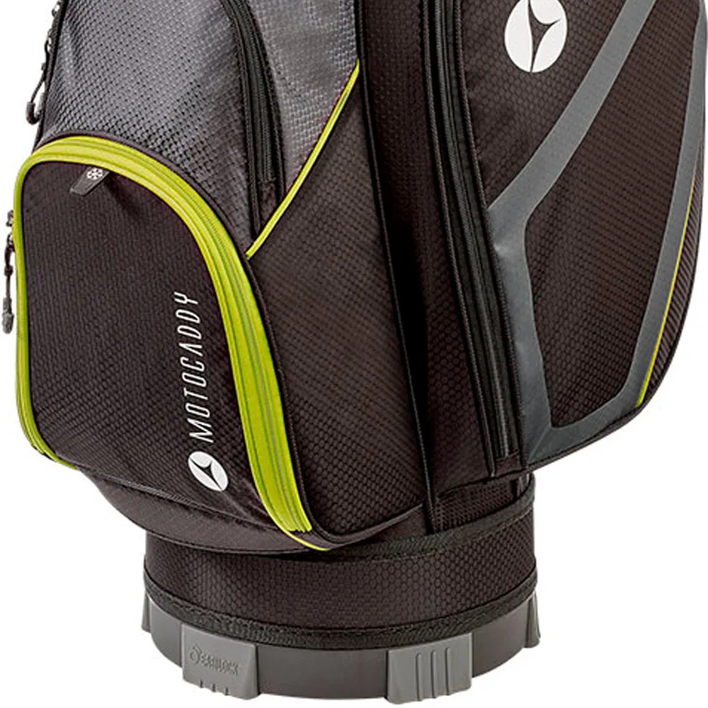 Motocaddy Lite Series Cart Bag - Black/Lime