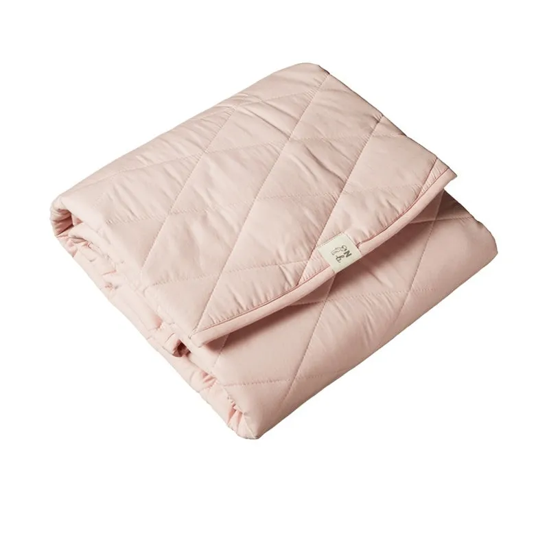 Nature Baby - Quilted Play Mat - Rose Bud