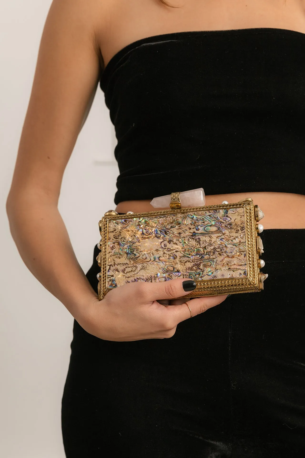 Nazly Rectangle Clutch - Taleed