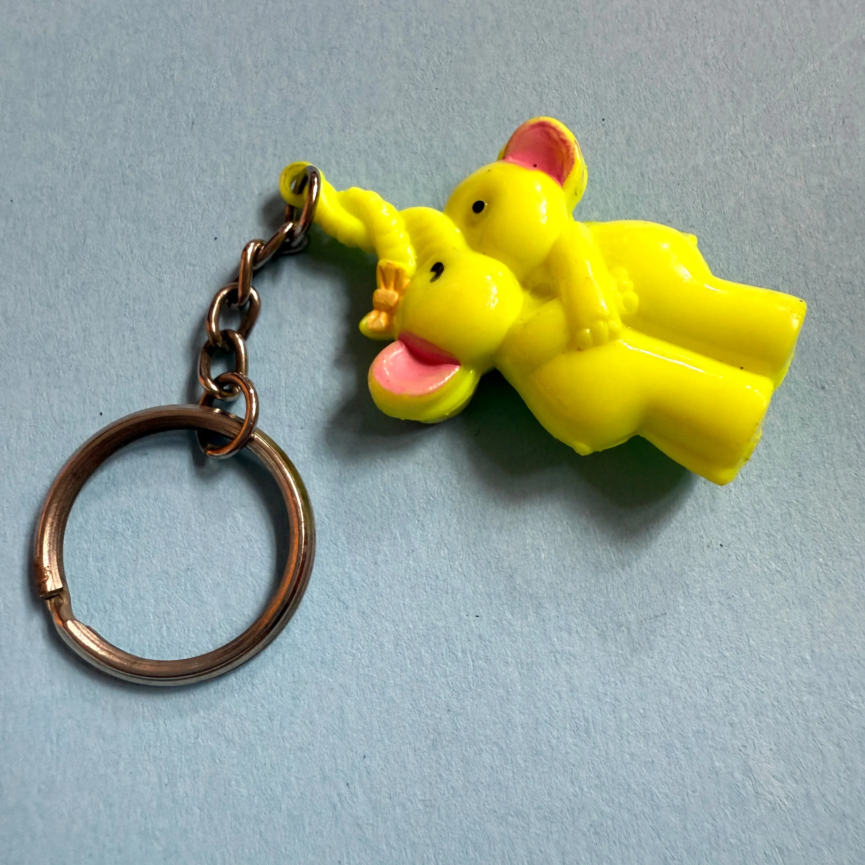 Neon 80s vintage elephants charm