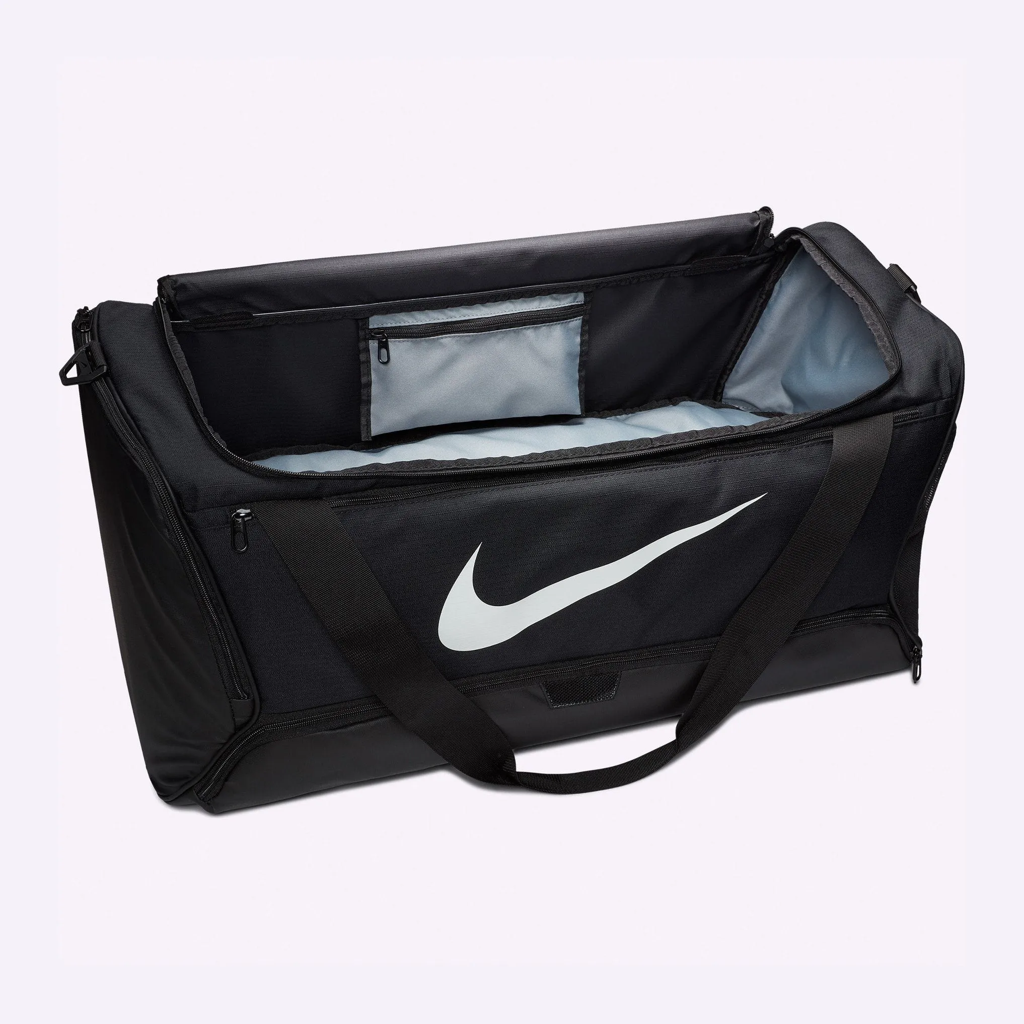 Nike - Brasilia 9.0 Training Duffel Bag - BLACK/BLACK/WHITE