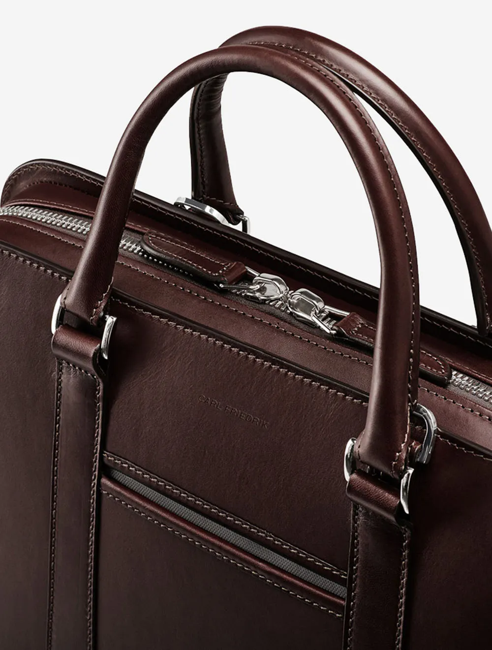 Palissy Briefcase Chocolate