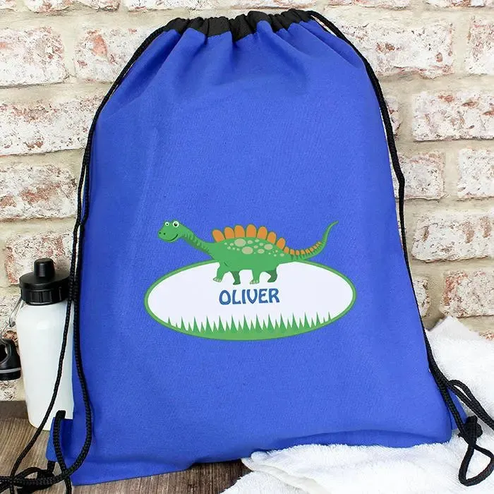 Personalised Dinosaur Kit Bag