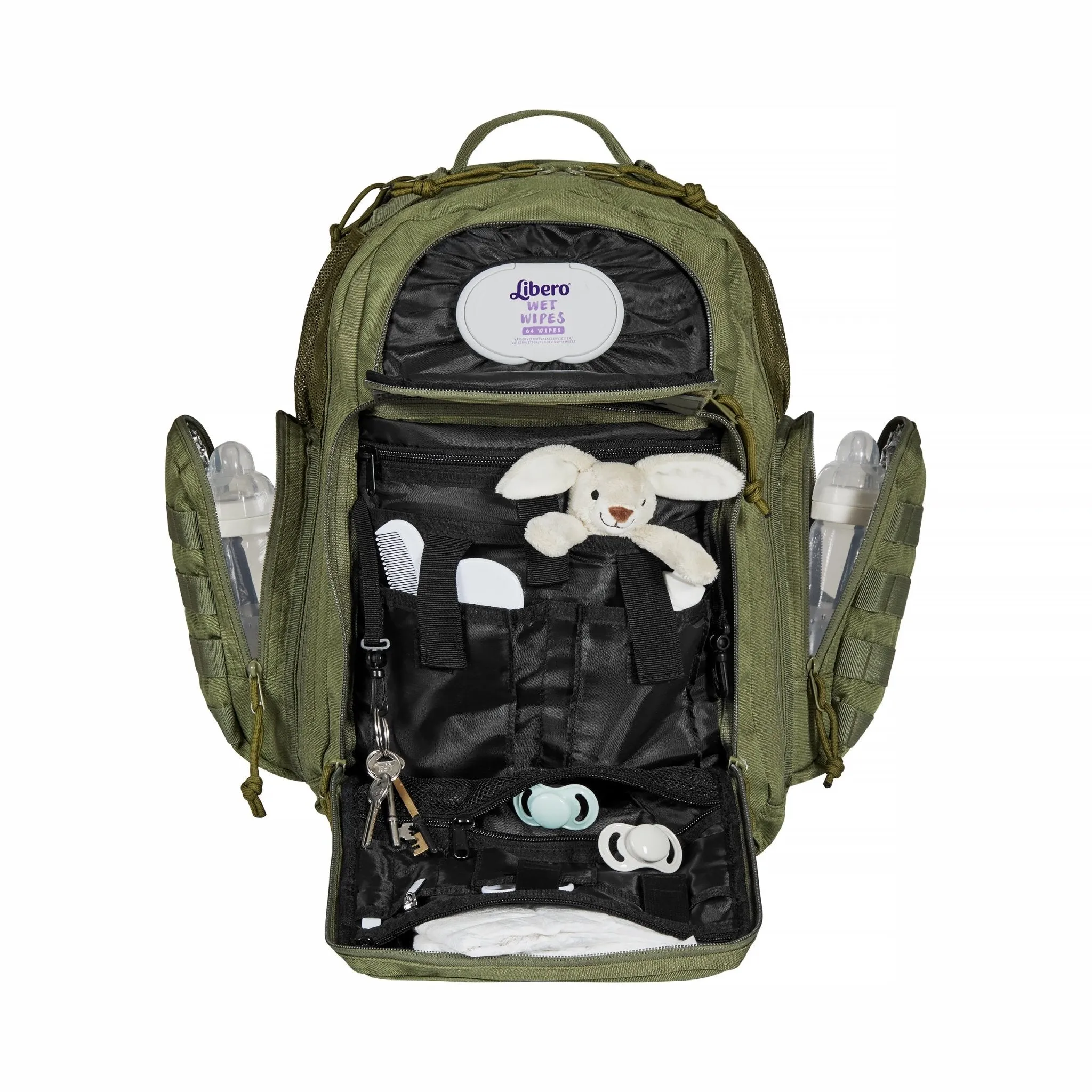 Phil & Jack Diaper Backpack 2.0 - Military Green