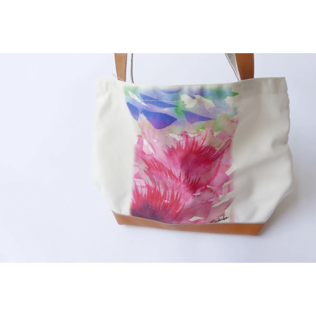 Pink Ginger Mini Tote Bag