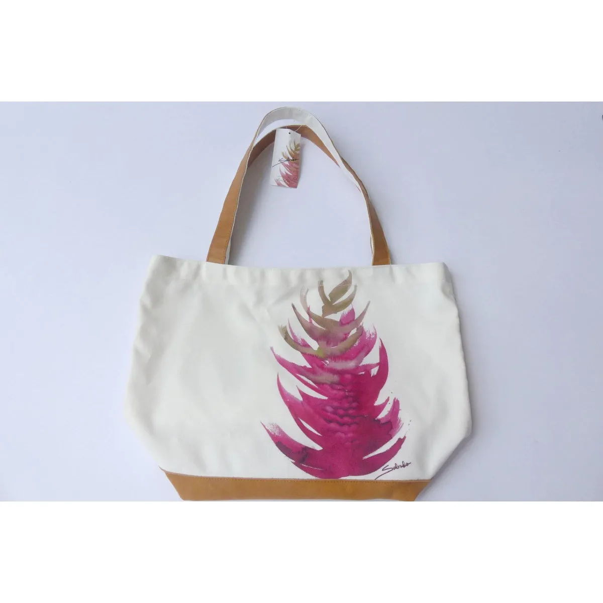 Pink Ginger Mini Tote Bag