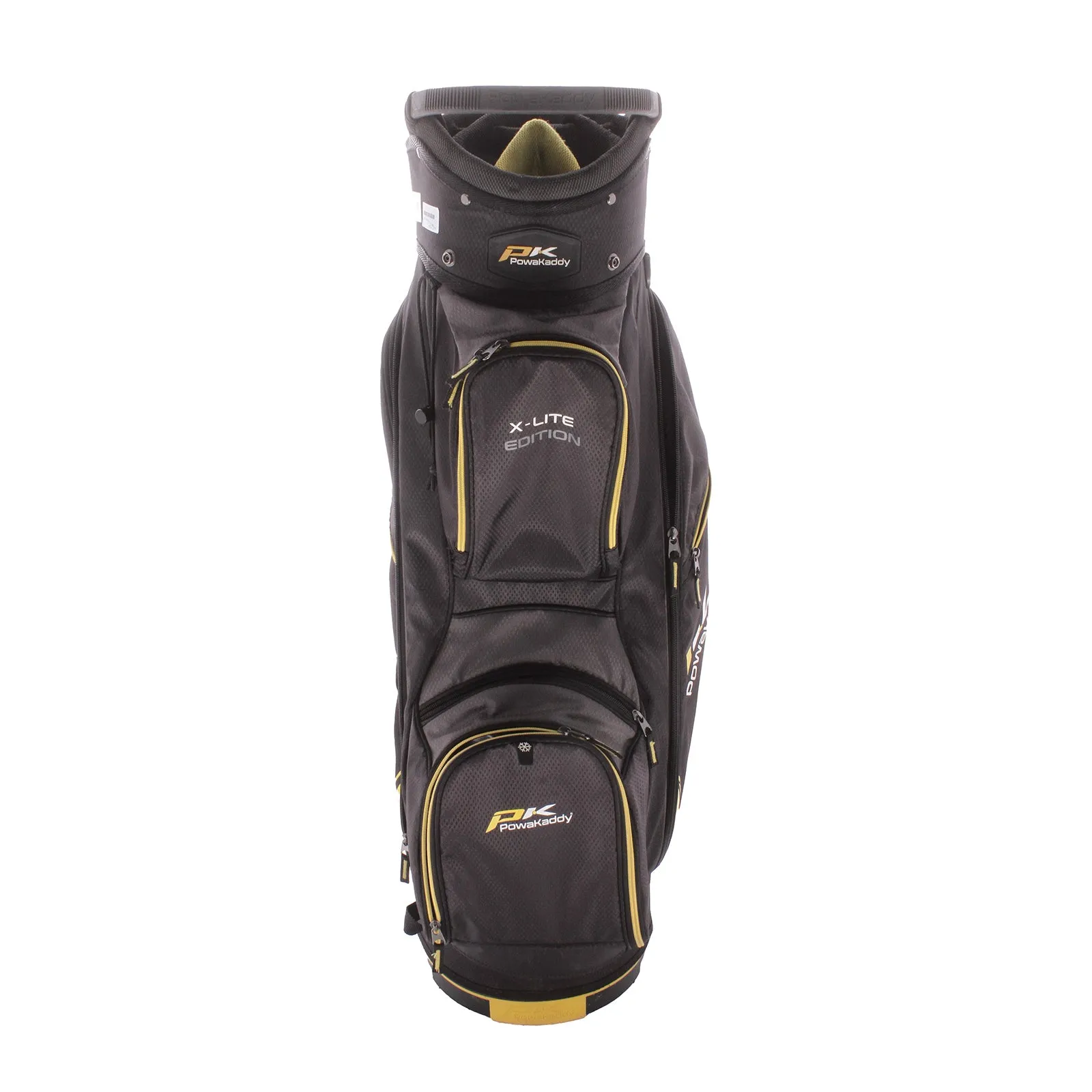 Powakaddy X-Lite Second Hand Cart Bag - Black/Yellow