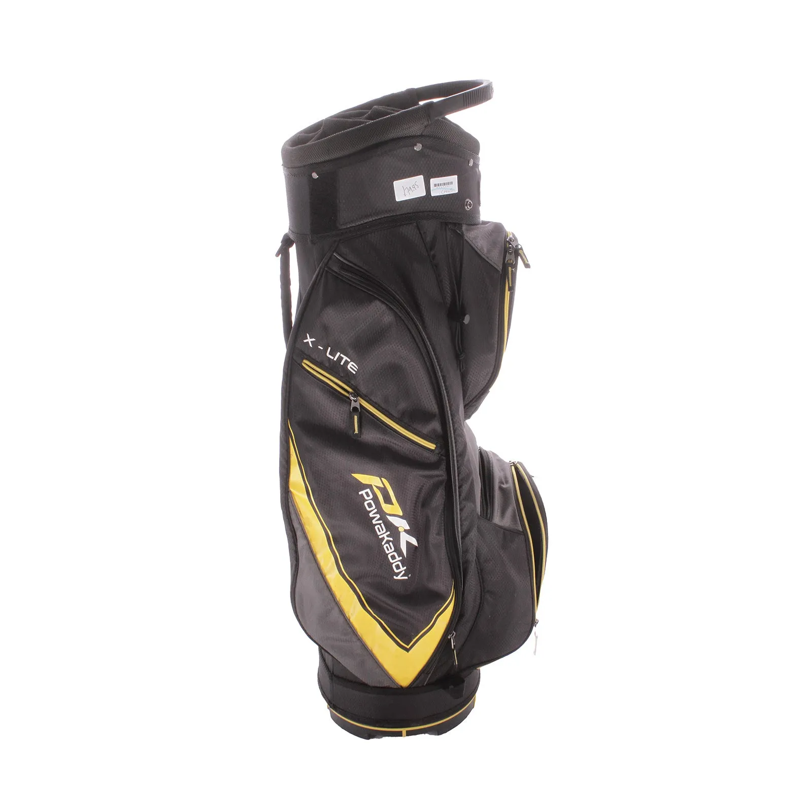 Powakaddy X-Lite Second Hand Cart Bag - Black/Yellow