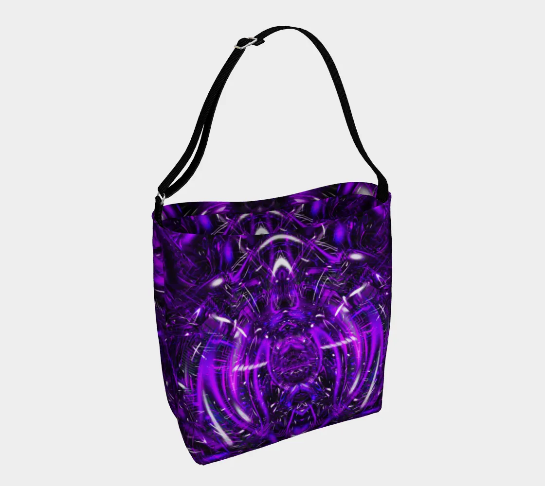 PURPLE PORTAL TOTE BAG