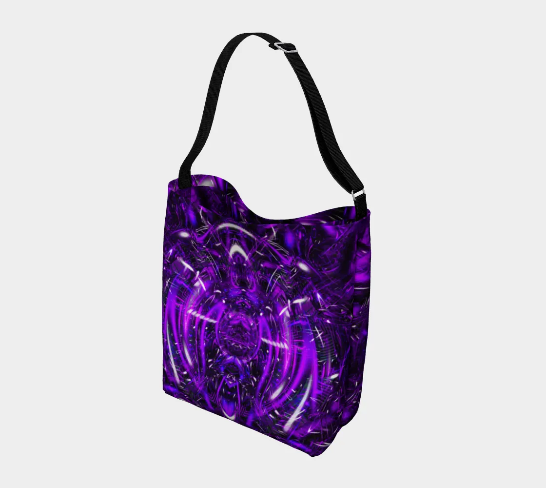 PURPLE PORTAL TOTE BAG