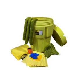 RADNOR™ 100 lbs Yellow Polypropylene Spill Kit