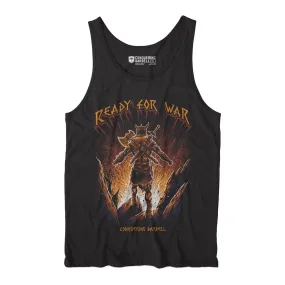 Ready for War - Black tank top