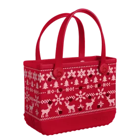 Red Ugly Sweater Bitty Bogg Bag