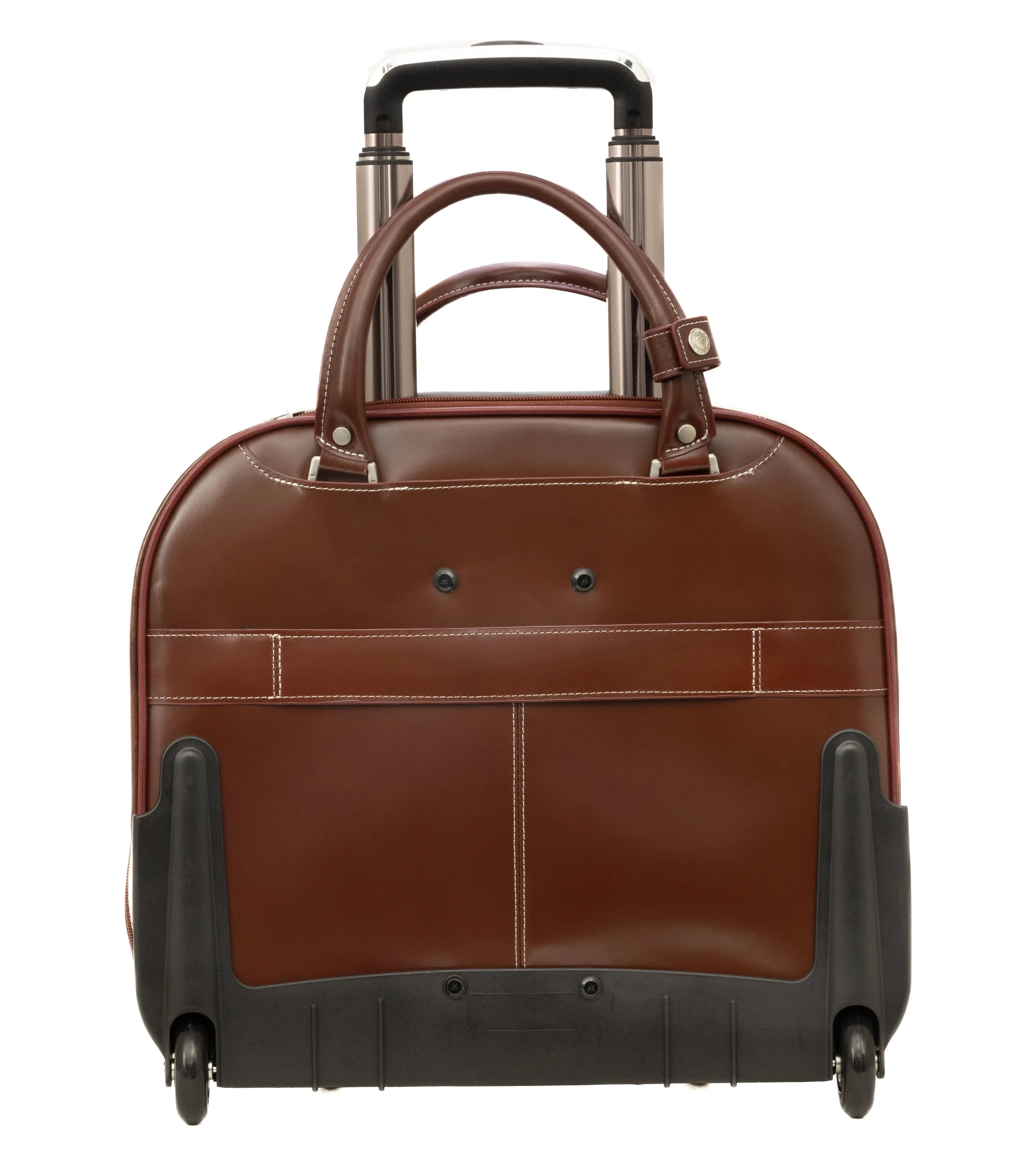 REDWOOD | Leather Wheeled Ladies Laptop Case