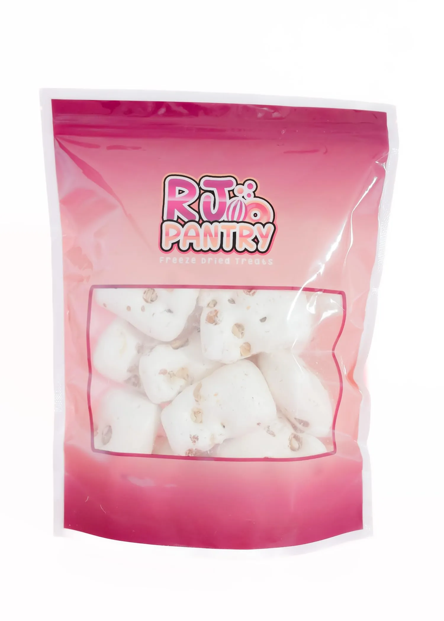 RJ Pantry Freeze-Dried Peanut Honey Nougat Hunks - 4oz Bag