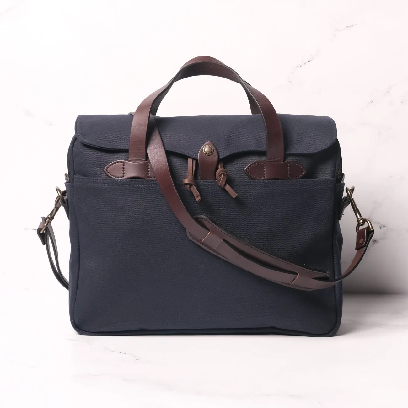 Rugged Twill Original Briefcase - Navy