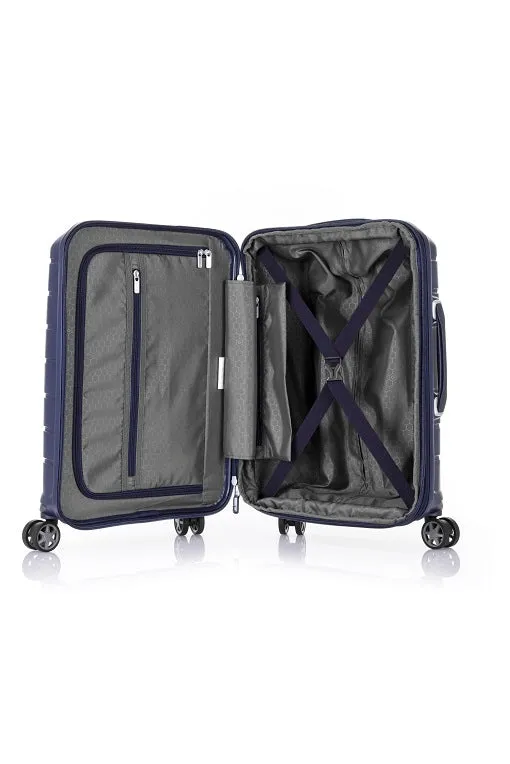 Samsonite - NEW Oc2lite 55cm Small 4 Wheel Hard Suitcase - Navy