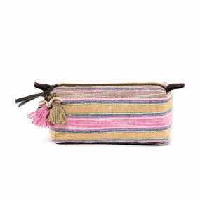 Samui Cosmetic Puka Tassel Small Sand/Pink