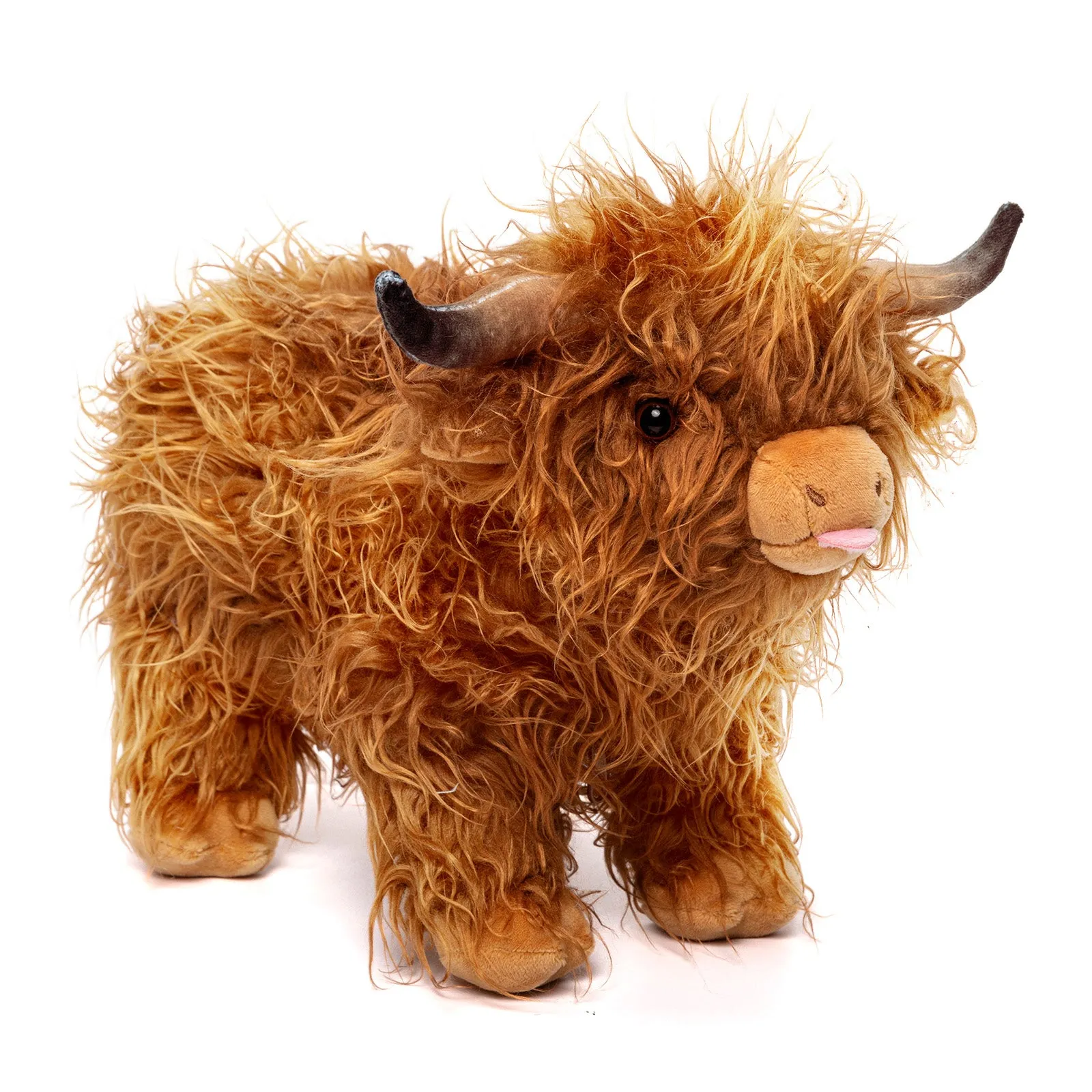 Scottish Highland Cow Cattle Stuffed Animal with 4 Babies Inside